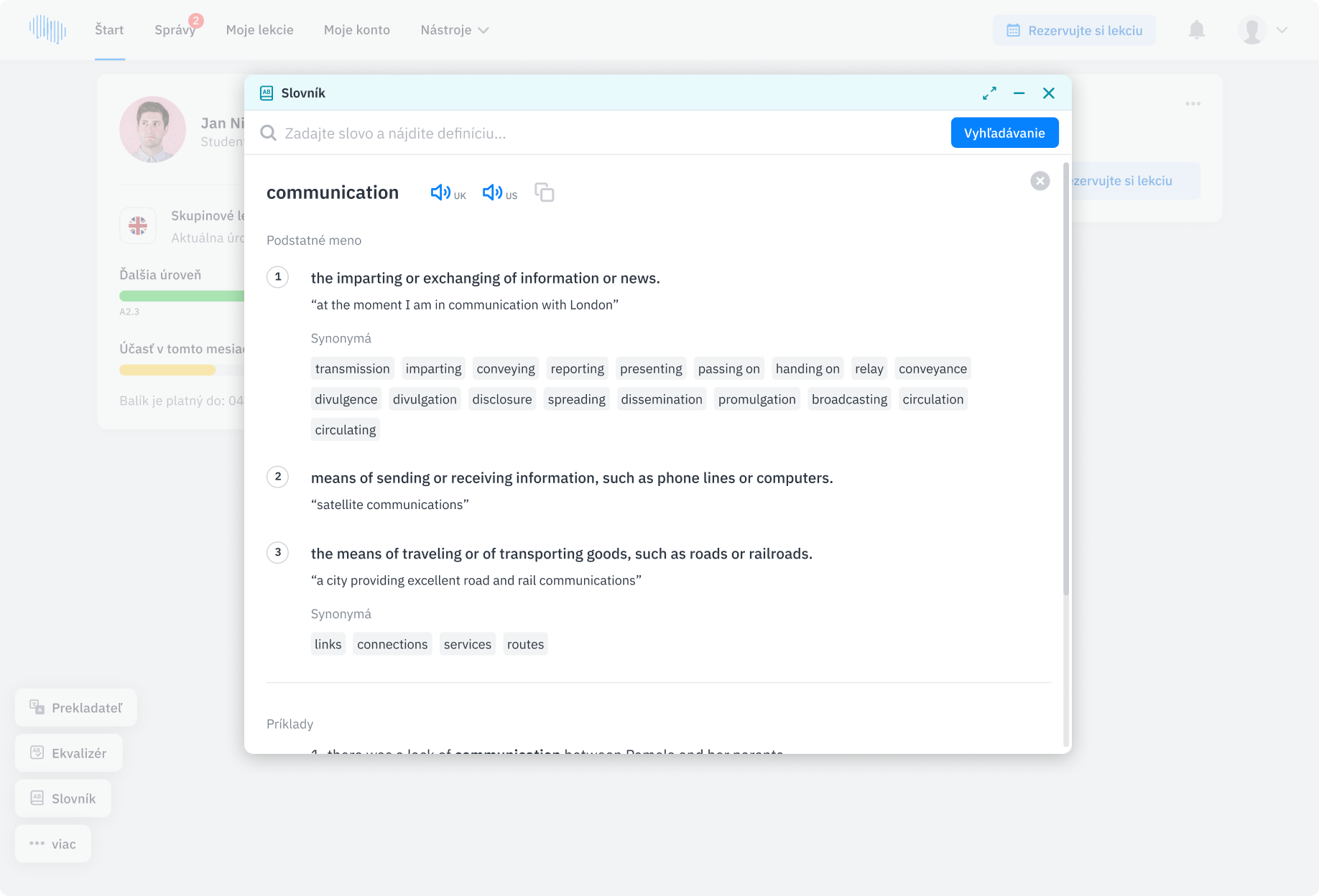 Rodený hovorca - Nástroje